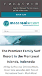 Mobile Screenshot of macaronisresort.com